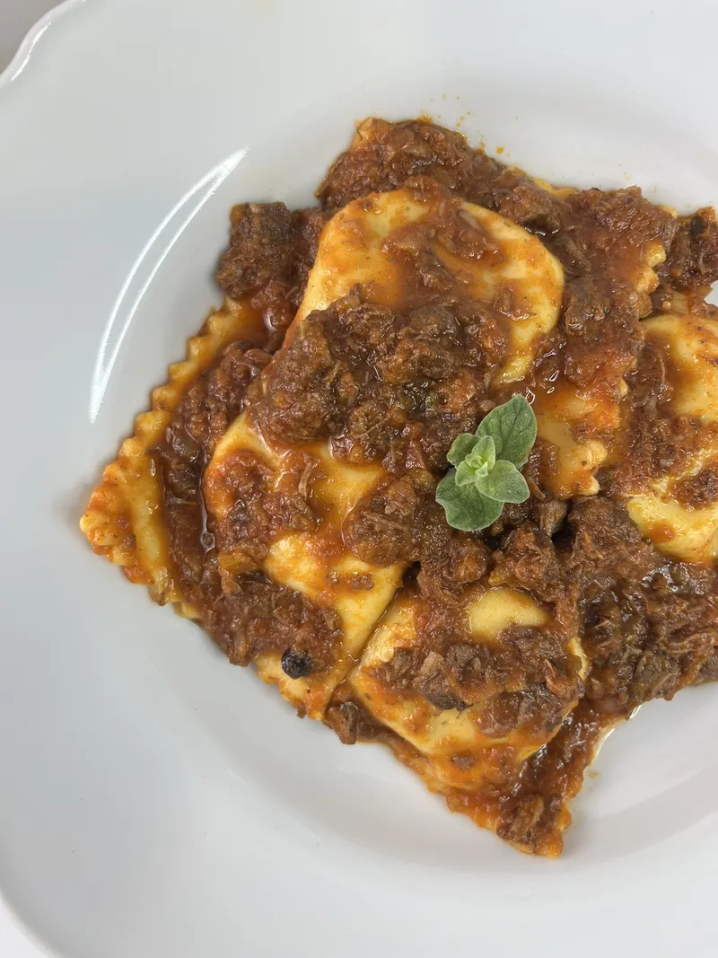 Tortelli mugellani au ragoût de sanglier