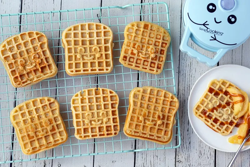 Gaufres faciles et rapides pour le goûter