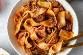 Pappardelle au ragù d’agneau effiloché