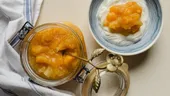 Compote de pommes et pêches à l’érable
