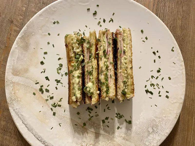 Croque-monsieur croustillant à la poêle de Cyril Lignac