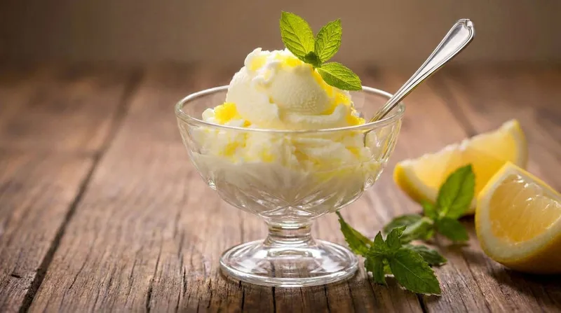 Sorbet napolitain au citron : recette facile et rafraîchissante