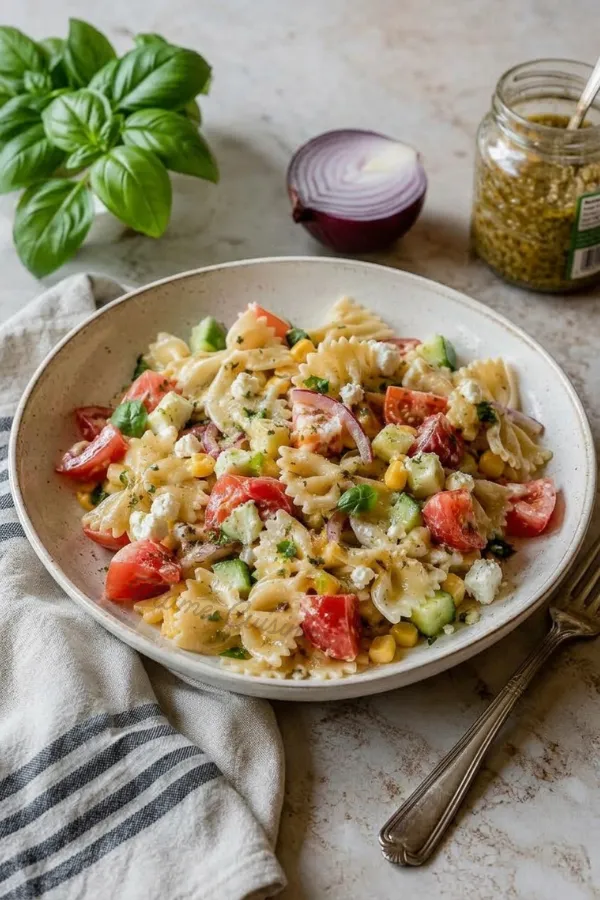 Salade de pâtes à la feta
