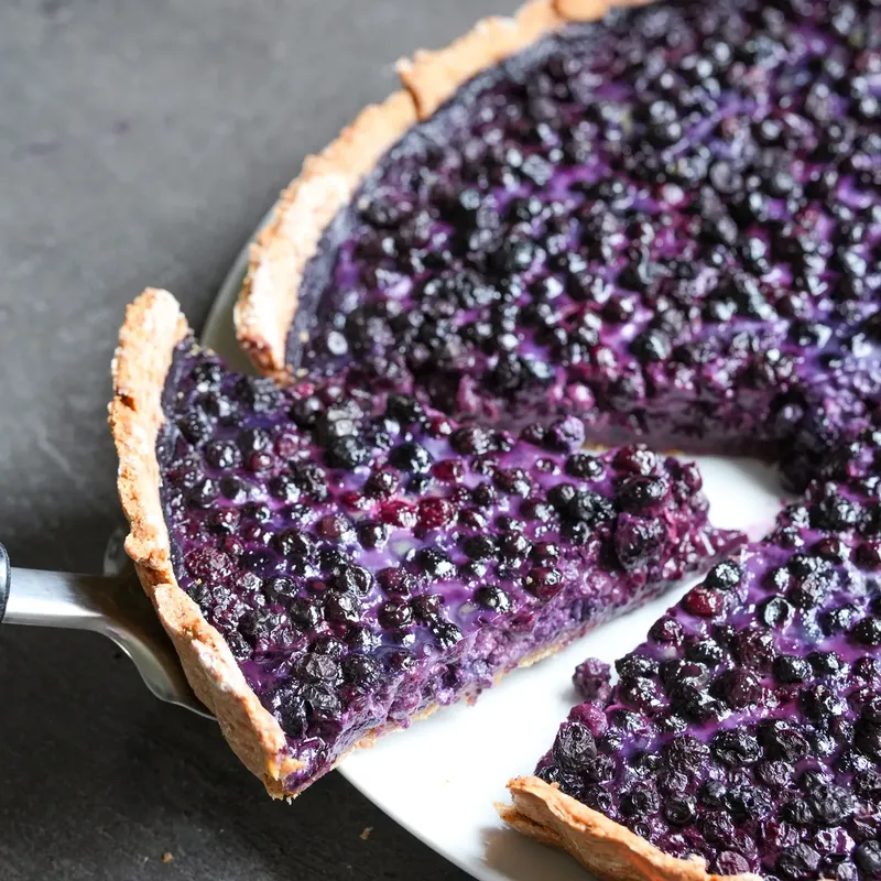 Tarte aux myrtilles alsacienne (facile et rapide)