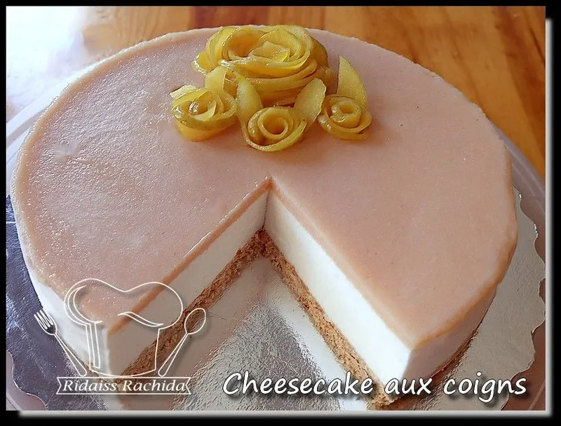 Cheesecake aux coings...
