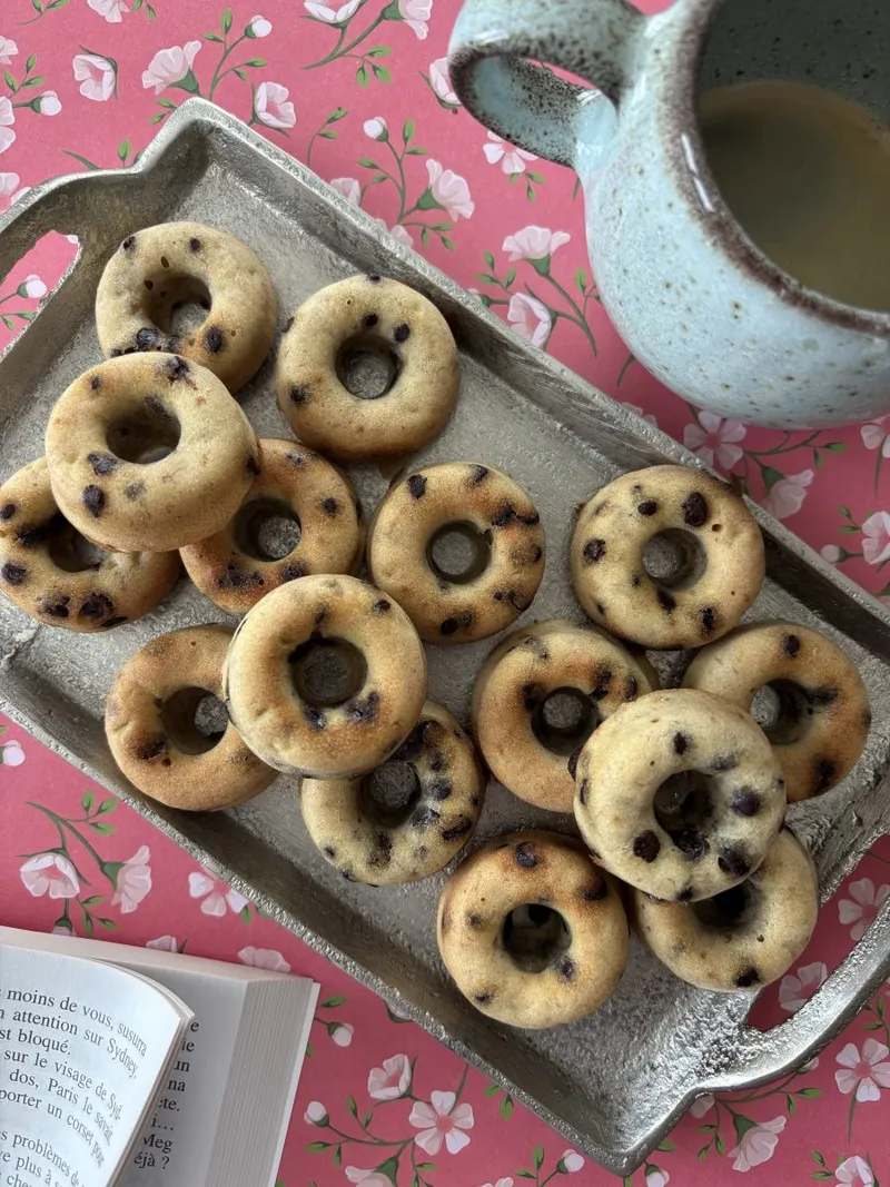 Mini-donuts à la banane.