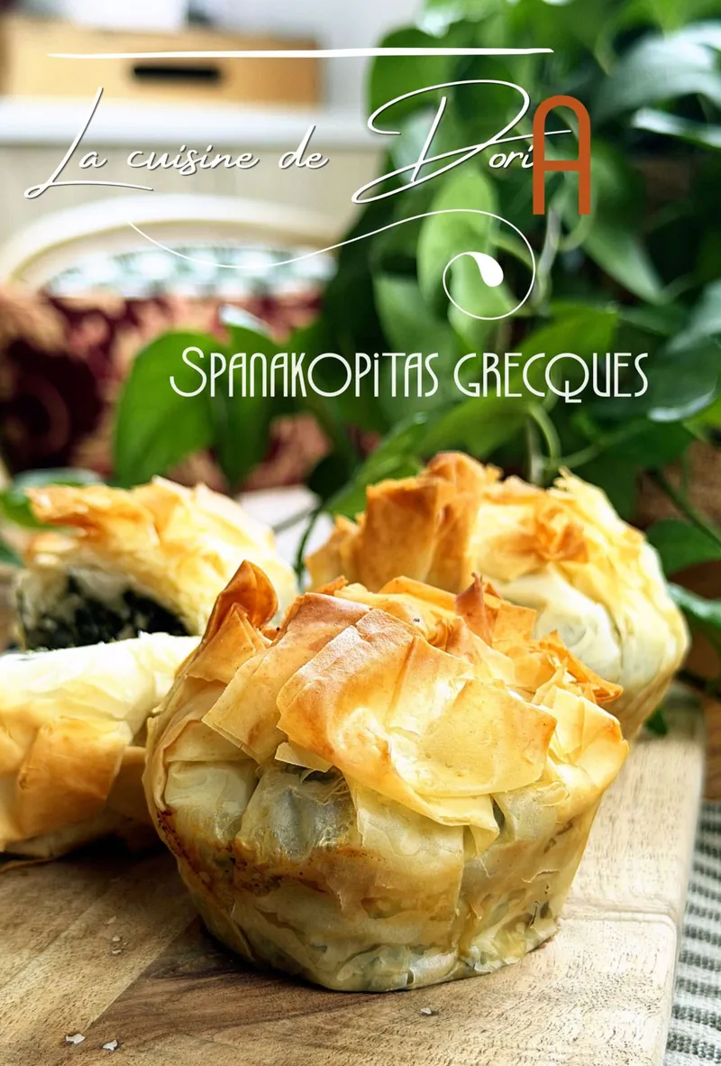 Spanakopitas grecques