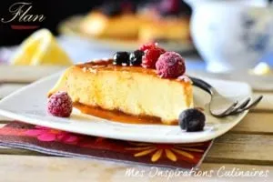 Flan au lait concentré sucré facile
