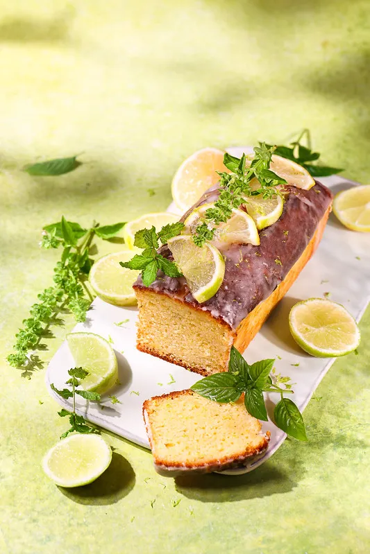 Cake aux deux citrons