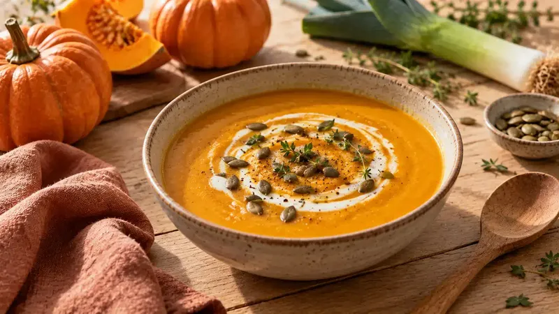 Soupes et veloutés d’automne IG bas : le guide de saison