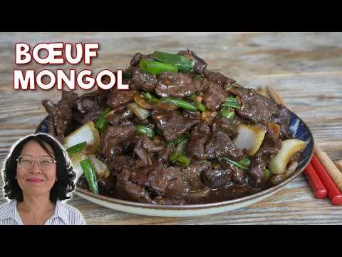 Bœuf mongol sauté : une viande tendre et une sauce ultra savoureuse