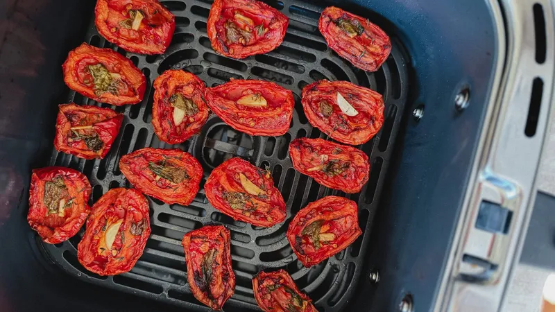 Tomates séchées au air fryer