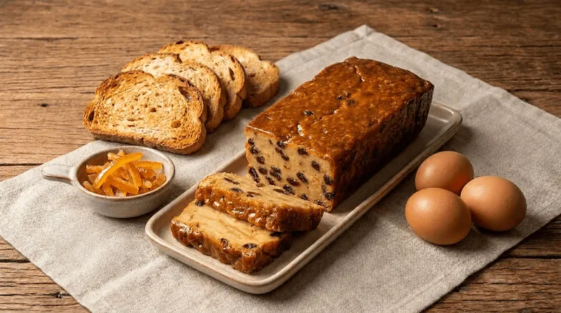 Pudding au pain caramel et raisins : la recette gourmande de grand-mère