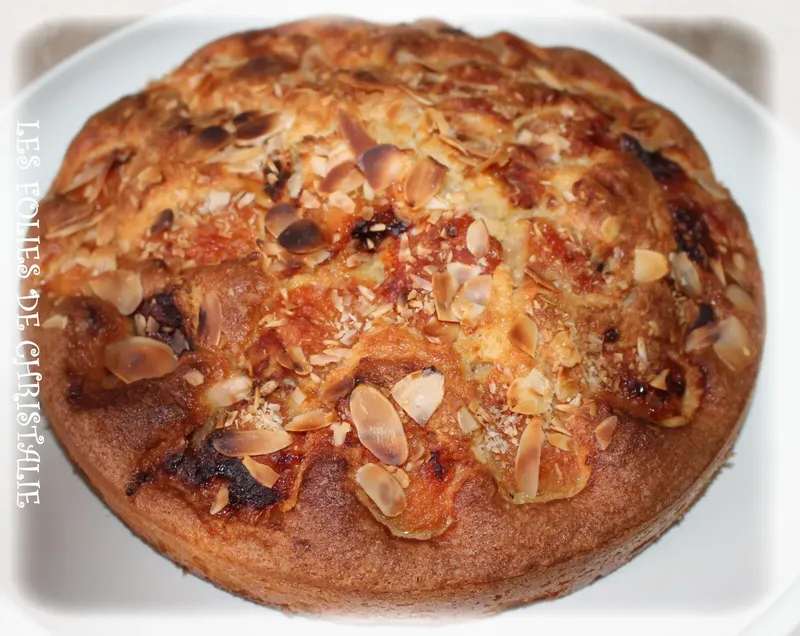 Gâteau express aux pêches