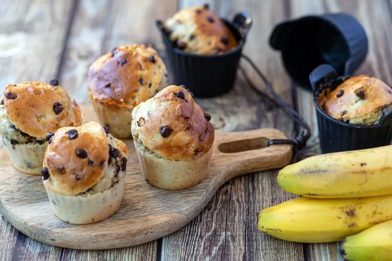 Banana bread à l'air fryer