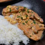 Poulet lait de coco et noix de cajou