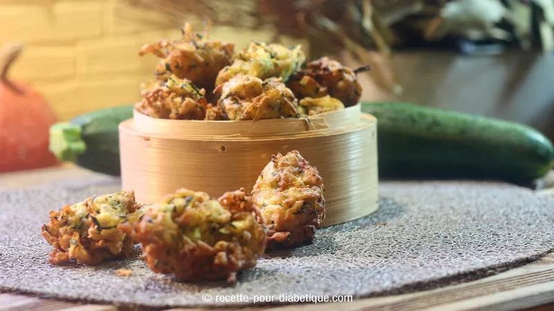 Beignets aux Courgettes sans gluten