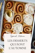 Les desserts qui font l’automne
