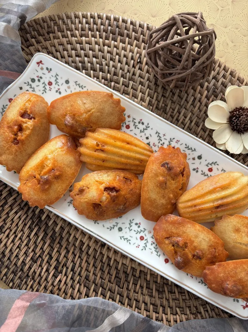 Madeleines au chorizo.