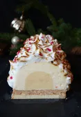 Recette bûche de Noël façon tarte au citron meringuée et citron caviar