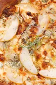 Pizza poires et gorgonzola comme en Italie