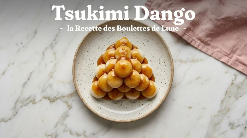 Tsukimi Dango : la Recette des Boulettes de Lune