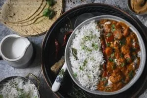 Mafé au poulet sénégalais, sauce au beurre de cacahuète