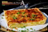 Tarte aux poireaux et Comté