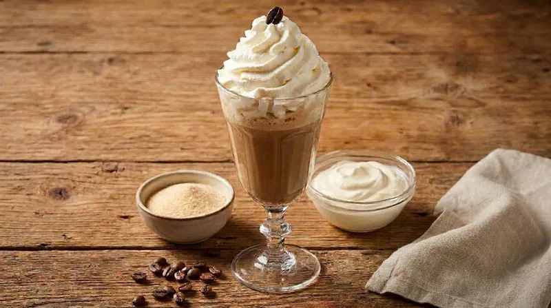 Café liégeois minute : glace, chantilly et 15 min chrono