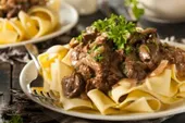 Bœuf Stroganoff, recette facile et crémeuse
