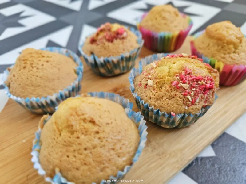 Muffins fondants au cœur spéculoos