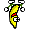 j'ai la banane au plafond !