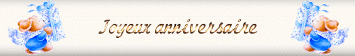 Anniversaire