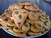 Biscuits cantal graines courges01