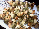 Brochettes saumon ananas02