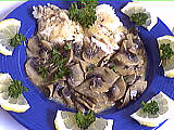 Cabillaud champignons9