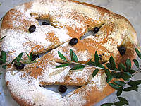 Fougasse olives