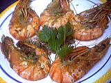 Gambas flambes01