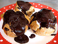 Profiteroles chocolat wok01