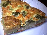 Quiche brocolis saumon01