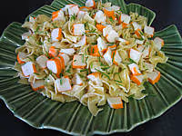 Tagiatelles surimi creme01