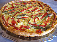 Tarte asperges poivron01