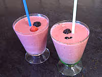 Yaourt glace fruits rouges01