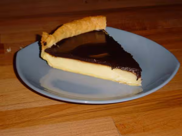 Tarte poire chocolat