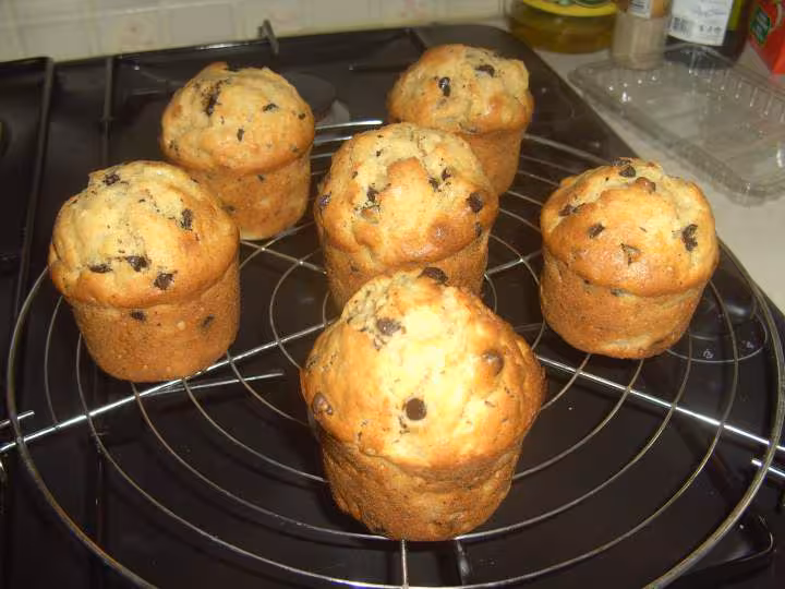 Muffins choco poire