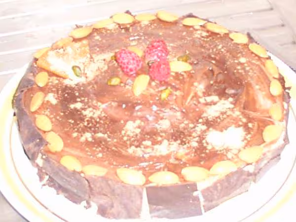 Entremet chocolat framboise de flore 88