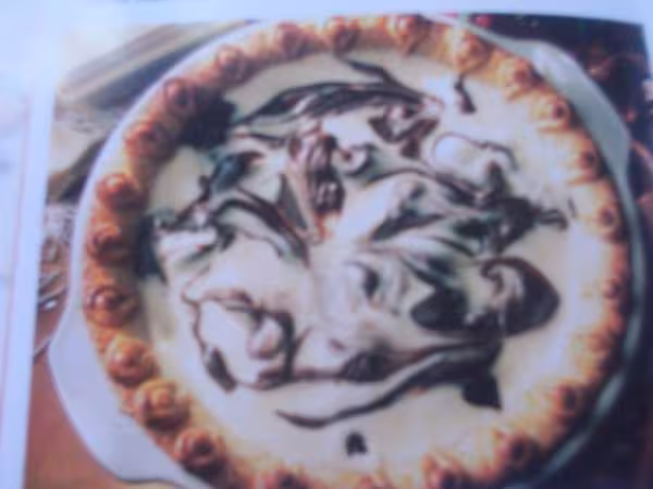Tarte a la noix de coco et aux 2 chocolats
