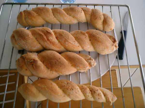 Torsades aux graines de sesame 2