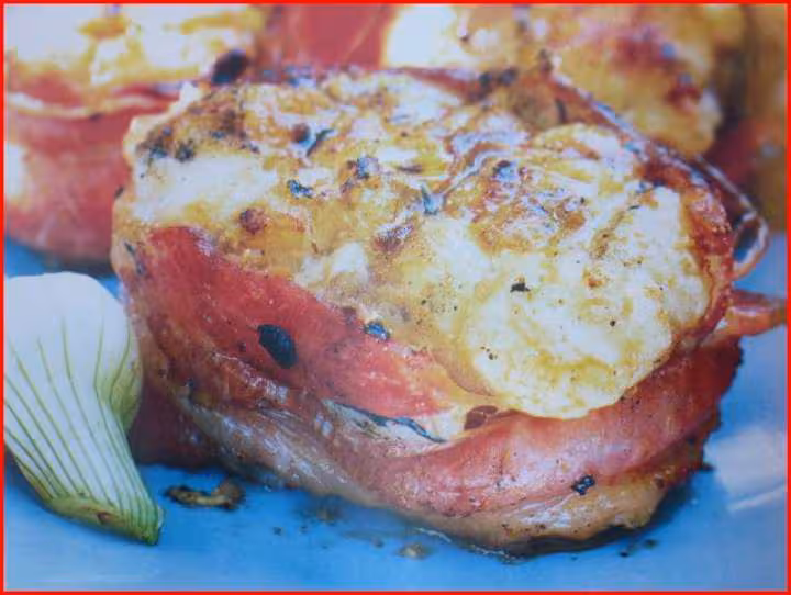Medaillons de porc au cantal