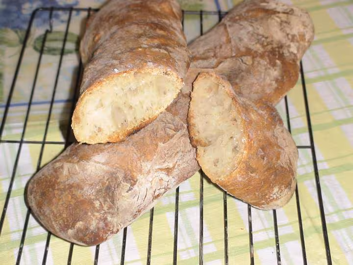Baguettes sans petrir